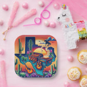 Texas BBQ Party 2 Papieren Bordje (Feest)