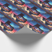 Texas BBQ Party 3 Cadeaupapier (Hoek)