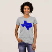 Texas Belong State Map T-shirt (Voorkant volledig)