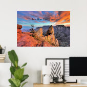 Texas, Big Bend National Park, Poster (Thuiskantoor)