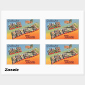 Texas, Blad van 4 San Antonio stickers (Vel)