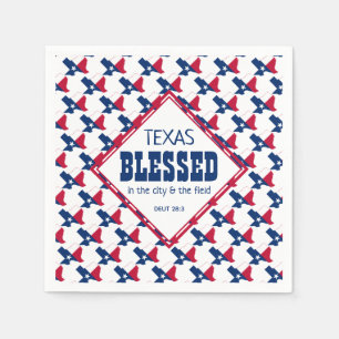 TEXAS BLESSED Independence Christelijk Party paper Servet