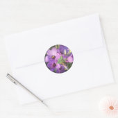 Texas Bluebells Ronde Sticker (Envelop)