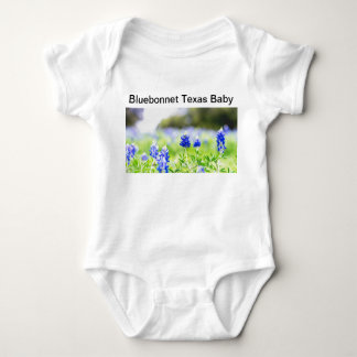 Texas Bluebonnet Baby Bodysuit Onsie Newborn
