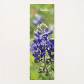 Texas Bluebonnet (blauwe rug), Gepersonaliseerd Yogamat (Voorkant)