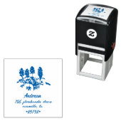 Texas Bluebonnet Botanical Zelfinktende Stempel (In situ)