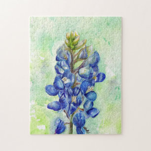 Texas Bluebonnet Flower Puzzle Legpuzzel
