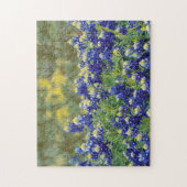 Texas Bluebonnet Flowers Art Puzzle Legpuzzel (Verticaal)