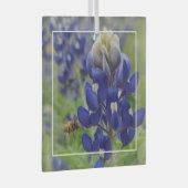 Texas Bluebonnet Glass Ornament (Voorkant Rechts)
