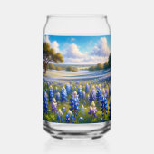 Texas Bluebonnet Meadow Landscape (Verso)