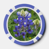 Texas Bluebonnet Pokerchips (Achterkant)