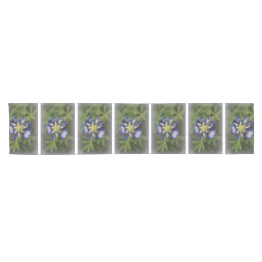 Texas Bluebonnet Table Runner Korte Tafelloper (Horizontaal)