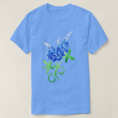 Texas Bluebonnets1 T-shirt (Design voorkant)