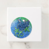 Texas Bluebonnets Bedankjes Labels (In situ)