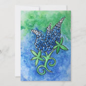 Texas Bluebonnets Bedankkaart (Voorkant)