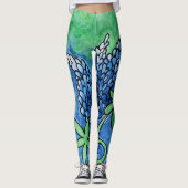 Texas Bluebonnets Leggings (Voorkant)