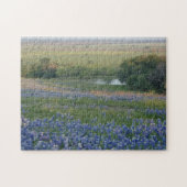 Texas Bluebonnets Legpuzzel (Horizontaal)
