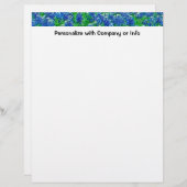 Texas Bluebonnets Letterhead (Voorkant / Achterkant)