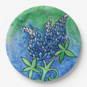 Texas Bluebonnets Papieren Bordje (Voorkant)