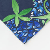 Texas Bluebonnets Texaan Fleece Deken (Hoek)