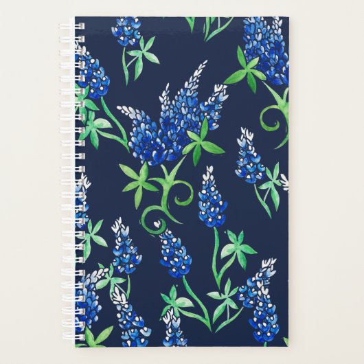 Texas Bluebonnets Texaanse Staat Bloem Bluebonnet Planner (Voorkant)