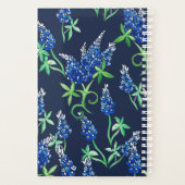 Texas Bluebonnets Texaanse Staat Bloem Bluebonnet Planner (Achterkant)