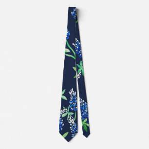 Texas Bluebonnets Texaanse Staat Bloem Bluebonnet Stropdas