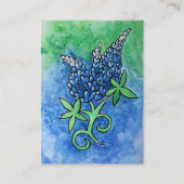 Texas Bluebonnets Visitekaartje (Voorkant)