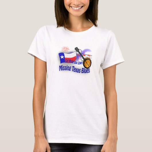 Texas Blues T-shirt (Voorkant)
