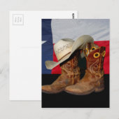 Texas Boots en Pet.jpg Briefkaart (Voorkant / Achterkant)