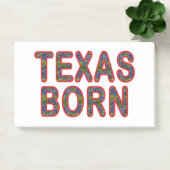 Texas Born Bluebonnet Post-it® Notes (Kantoor)