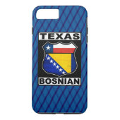 Texas Bosnian American Case-Mate iPhone Case (Achterkant)