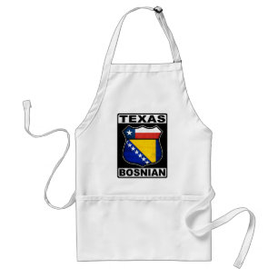 Texas Bosnian American Sign Standaard Schort