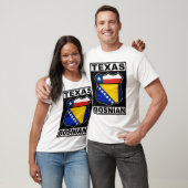 Texas Bosnian American T-shirt (Unisex)