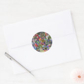 Texas Bottle Tree Ronde Sticker (Envelop)