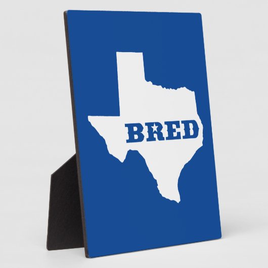 Texas Bred Fotoplaat (Zijkant)