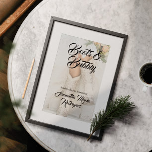 Texas Bride in het Vrijgezellenfeest Rhinestone Bo Poster