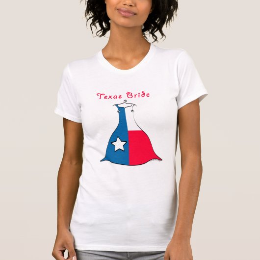 Texas Bride T-shirt (Voorkant)
