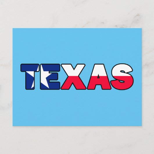 Texas Briefkaart (Voorkant)
