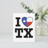 Texas Briefkaart (Staand voorkant)
