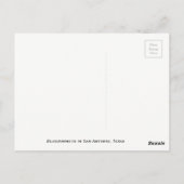 Texas briefkaarten! briefkaart (Achterkant)