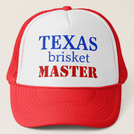 Texas Brisket Master - Baseball pet, vrachtwagenho Trucker Pet