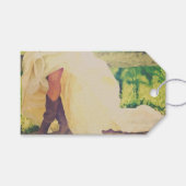 Texas Bruid met Laarzen Cadeaulabel (Voorkant (Horizontaal))