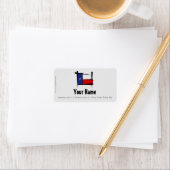 Texas Brush Flag Etiket (Insitu)