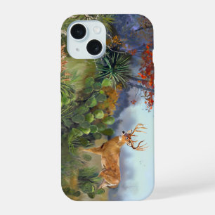 Texas Buck iPhone 15 hoesje