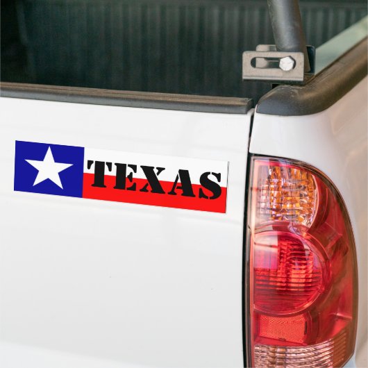Texas Bumpersticker (Op Truck)