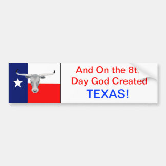 Texas Bumpersticker
