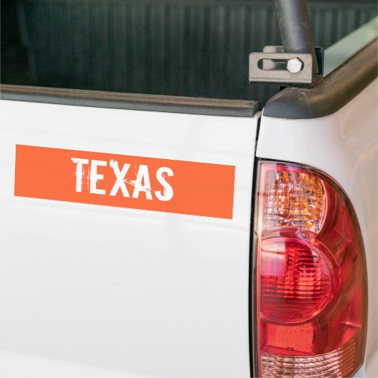Texas Bumpersticker (Op Truck)