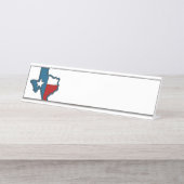 Texas Bureau Naambordje (Voorkant)