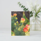Texas Cactus 2 Briefkaart (Staand voorkant)